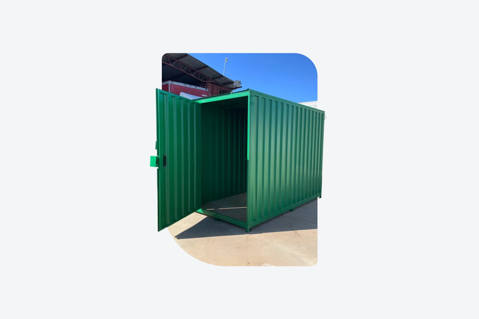 Container Almoxarifado 1,50 × 3,00 × 2,00 m